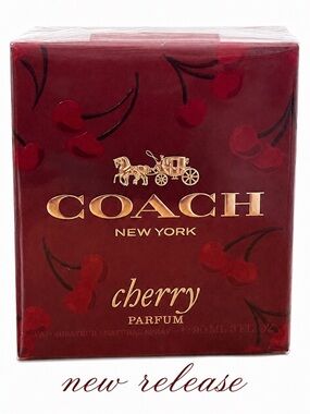 🆕 Coach Cherry Parfum 3.0 oz 90 mL New Sealed Box